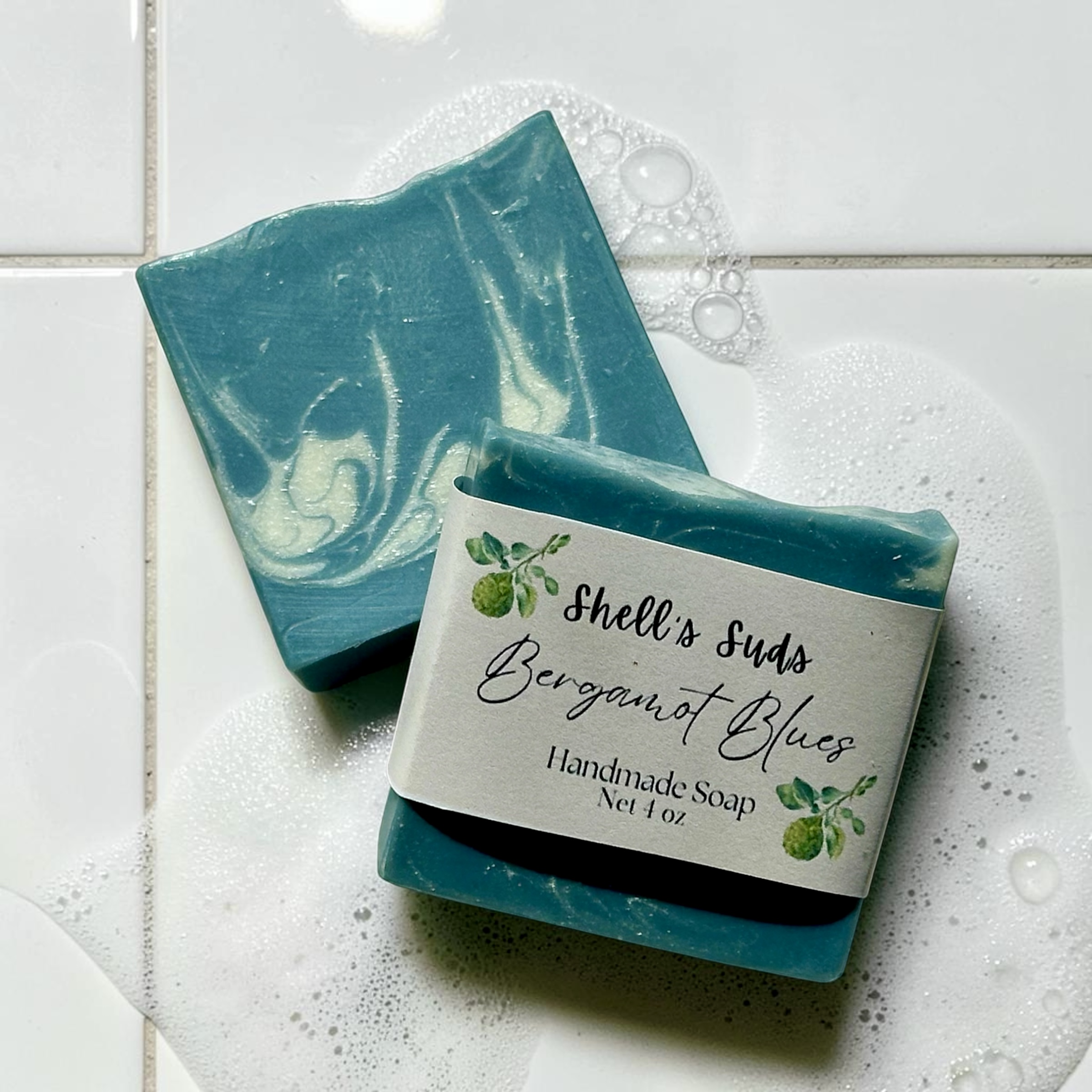 Bergamot Blues — Bar soap · 4 oz