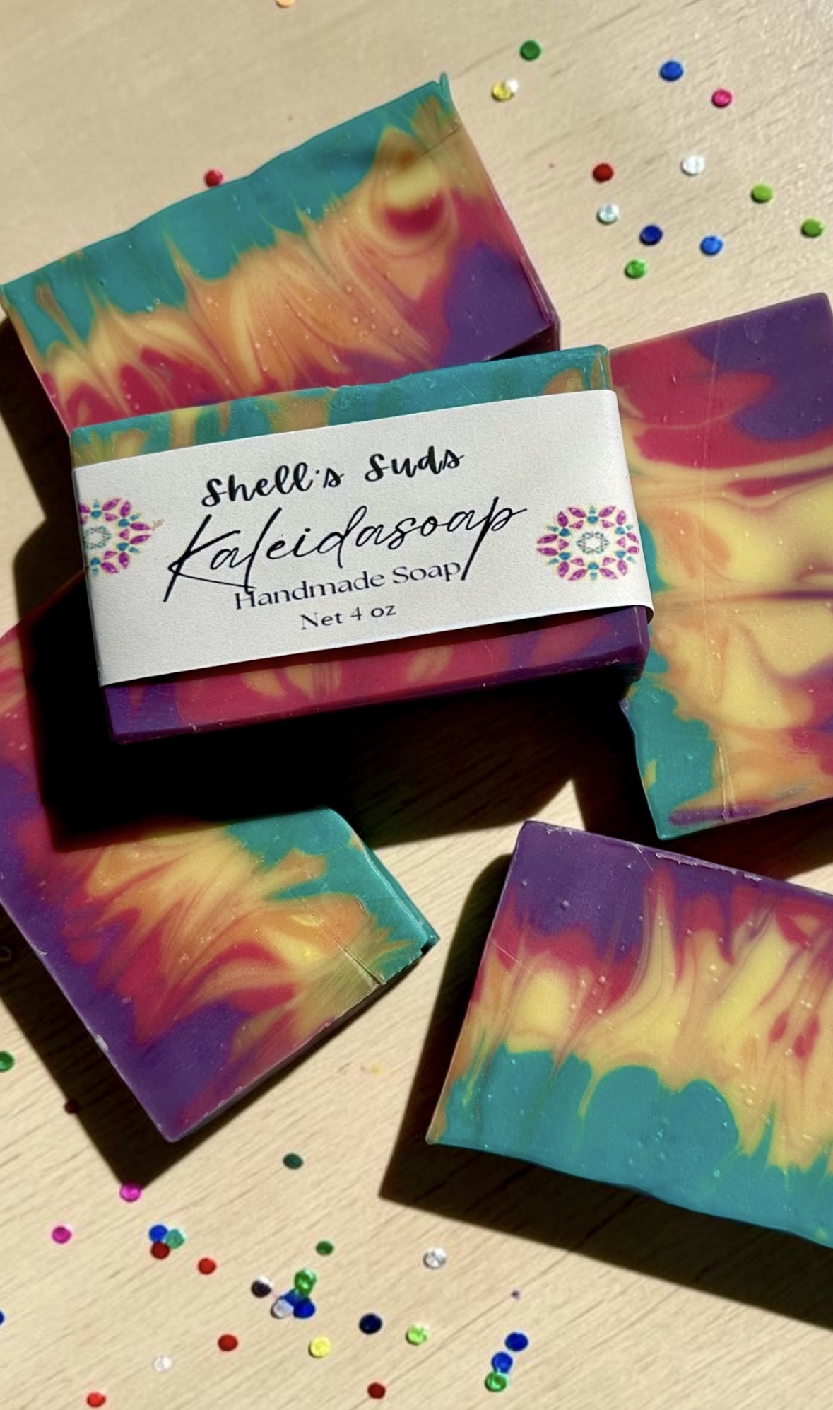 Kaleidosoap — Bar soap · 4 oz